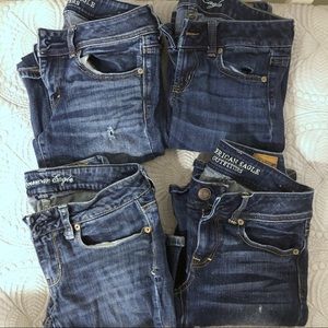 LOT American Eagle jeans